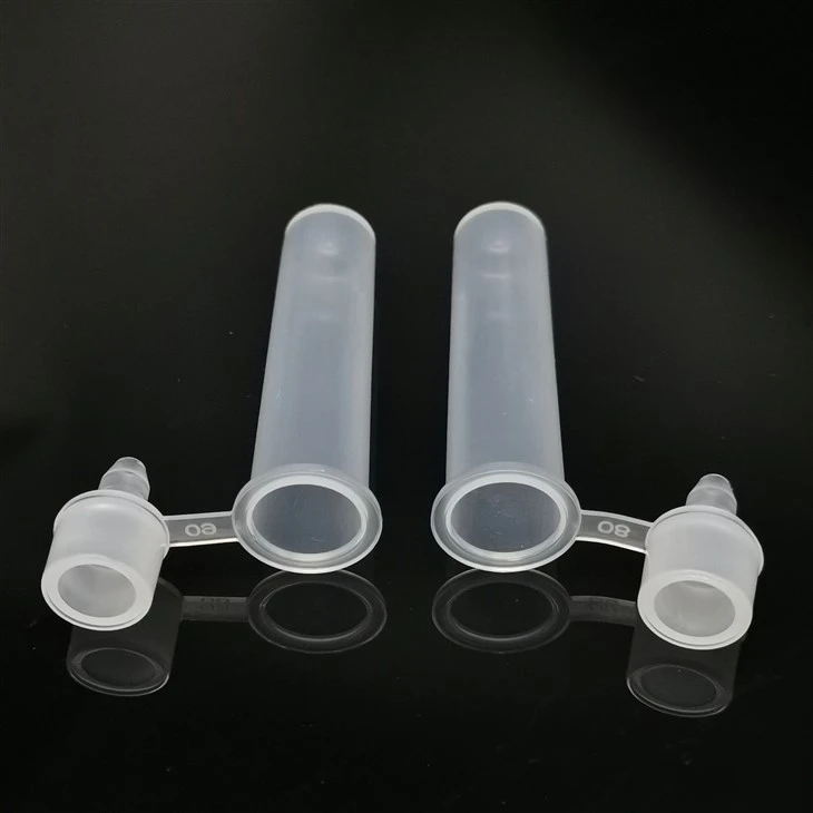 plastic lab tubes